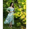 image:imageScarlet Darkness Corset Dresses for Women Summer 2026 Floral Wedding Guest Chiffon SundressWhite Hydrangea
