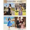 image:imageScarlet Darkness Corset Mini Dress for Women Teens Fairy Chiffon Sundress Graduation DressesCream Yellow