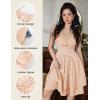 image:imageScarlet Darkness Corset Mini Dress for Women Teens Fairy Chiffon Sundress Graduation DressesCream Yellow