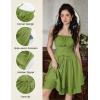 image:imageScarlet Darkness Corset Mini Dress for Women Teens Fairy Chiffon Sundress Graduation DressesGreen