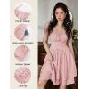 image:imageScarlet Darkness Corset Mini Dress for Women Teens Fairy Chiffon Sundress Graduation DressesPink