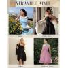 image:imageScarlet Darkness Corset Mini Dress for Women Teens Fairy Chiffon Sundress Graduation DressesPink Purple