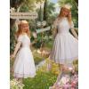 image:imageScarlet Darkness Corset Mini Dress for Women Teens Fairy Chiffon Sundress Graduation DressesWhite