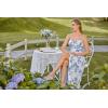 image:imageScarlet Darkness Floral Dress for Women 2026 Corset Milkmaid Sundress Wedding Guest DressesInk Blue Floral