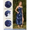 image:imageScarlet Darkness Floral Dress for Women 2026 Corset Milkmaid Sundress Wedding Guest DressesNavy Blue Floral