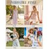 image:imageScarlet Darkness Floral Dress for Women 2026 Corset Milkmaid Sundress Wedding Guest DressesPink Floral