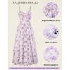 image:imageScarlet Darkness Floral Dress for Women 2026 Corset Milkmaid Sundress Wedding Guest DressesPurple Floral