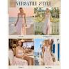 image:imageScarlet Darkness Floral Dress for Women 2026 Corset Milkmaid Sundress Wedding Guest DressesWhite Pink Floral