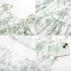 image:imageScarlet Darkness Floral Dress for Women Summer Puff Sleeve Square Neck A Line Flowy Wedding Guest Tea Party DressesGreen Garden