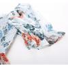 image:imageScarlet Darkness Floral Dress for Women Summer Puff Sleeve Square Neck A Line Flowy Wedding Guest Tea Party DressesLight Blue