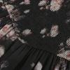 image:imageScarlet Darkness Floral Dress for Women Summer Puff Sleeve Square Neck A Line Flowy Wedding Guest Tea Party DressesMidnight Rose