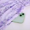 image:imageScarlet Darkness Floral Dress for Women Summer Puff Sleeve Square Neck A Line Flowy Wedding Guest Tea Party DressesMisty Lilac