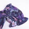 image:imageScarlet Darkness Floral Dress for Women Summer Puff Sleeve Square Neck A Line Flowy Wedding Guest Tea Party DressesNavy Floral