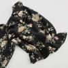 image:imageScarlet Darkness Floral Dress for Women Summer Puff Sleeve Square Neck A Line Flowy Wedding Guest Tea Party DressesNightfall Blossom