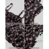 image:imageScarlet Darkness Floral Mini Corset Dress for Women Teen 2026 Summer Spring Flowy ALine Sundress with PocketsBlack Pink Floral