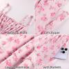 image:imageScarlet Darkness Floral Mini Corset Dress for Women Teen 2026 Summer Spring Flowy ALine Sundress with PocketsPink Floral