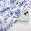 image:imageScarlet Darkness Floral Mini Corset Dress for Women Teen 2026 Summer Spring Flowy ALine Sundress with PocketsWhite Navy Floral