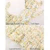 image:imageScarlet Darkness Floral Mini Corset Dress for Women Teen 2026 Summer Spring Flowy ALine Sundress with PocketsWhite Yellow Floral