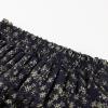image:imageScarlet Darkness Floral Mini Skirt for Women 2026 Ruffle Tiered Skorts Summer Flowy Skirts with PocketsBlue White Floral