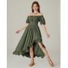 image:imageScarlet Darkness Renaissance Dress Women Cottagecore Corset Dress Ruffle Maxi Dress with PocketsLight Green