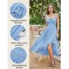 image:imageScarlet Darkness Renaissance Dress Women Summer Corset Dress Flowy Sleeveless Milkmaid Vacation Sundress with PocketsBlue