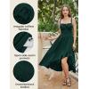 image:imageScarlet Darkness Renaissance Dress Women Summer Corset Dress Flowy Sleeveless Milkmaid Vacation Sundress with PocketsForest Green