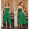 image:imageScarlet Darkness Renaissance Dress Women Summer Corset Dress Flowy Sleeveless Milkmaid Vacation Sundress with PocketsGreen