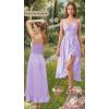 image:imageScarlet Darkness Renaissance Dress Women Summer Corset Dress Flowy Sleeveless Milkmaid Vacation Sundress with PocketsLight Purple