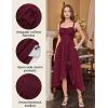 image:imageScarlet Darkness Renaissance Dress Women Summer Corset Dress Flowy Sleeveless Milkmaid Vacation Sundress with PocketsWine Red