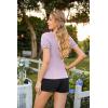 image:imageScarlet Darkness Summer Corset Tops for Women Puff Sleeve Peasant Blouse Square Neck Renaissance ShirtPurple