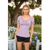 image:imageScarlet Darkness Summer Corset Tops for Women Puff Sleeve Peasant Blouse Square Neck Renaissance ShirtPurple