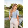 image:imageScarlet Darkness Vintage Corset Tops for Women Renaissance Blouse Off Shoulder Puff Sleeves TopBlue