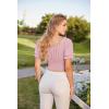 image:imageScarlet Darkness Vintage Corset Tops for Women Renaissance Blouse Off Shoulder Puff Sleeves TopLight Pink