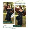 image:imageScarlet Darkness Women Off Shoulder Corset Dress Sweetheart Fishboned Puff Sleeve Renaissance DressBlack