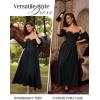 image:imageScarlet Darkness Women Off Shoulder Corset Dress Sweetheart Fishboned Puff Sleeve Renaissance DressBlack