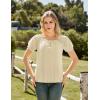 image:imageScarlet Darkness Women Renaissance Shirt Puff Sleeve Off Shoulder Peasant Pirate TopsApricot