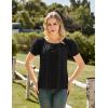 image:imageScarlet Darkness Women Renaissance Shirt Puff Sleeve Off Shoulder Peasant Pirate TopsBlack