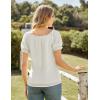 image:imageScarlet Darkness Women Renaissance Shirt Puff Sleeve Off Shoulder Peasant Pirate TopsWhite