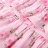 image:imageScarlet Darkness Womens Floral Cottagecore Dress Smocked A Line Casual Milkmaid Sundress with PocketsPink Flower