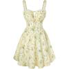 Yellow Green Floral