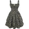 Black Yellow Floral