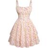 Pink Yellow Floral