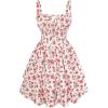 White Red-rose Pattern