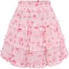 Pink White Floral