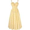 Beige Yellow Floral
