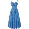 Blue White Floral