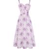 Purple Watercolor Floral