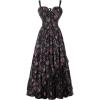 Black Pink Floral