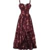 Burgundy Floral