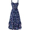 Navy Blue Floral